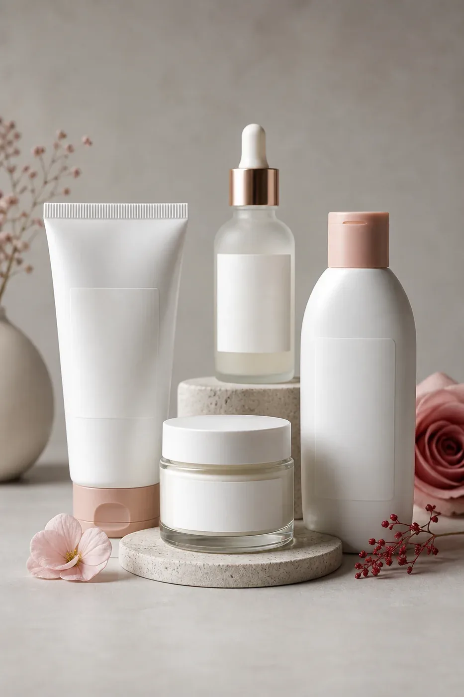 Skincare and cosmetic products available at Janora Pharmacy